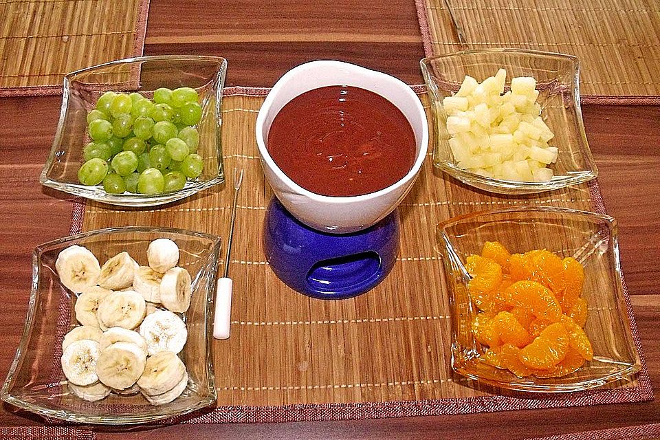 Schokoladenfondue Schokoladenfondue