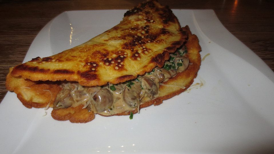 Omelette mit Pilzfüllung von güggeli43 Omelette mit Pilzfüllung von güggeli43