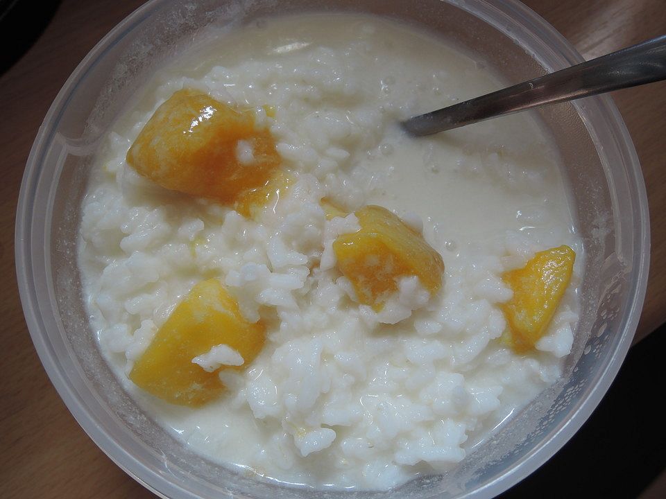 Veganer Mango-Kokos-Milchreis von frances-gumm | Chefkoch