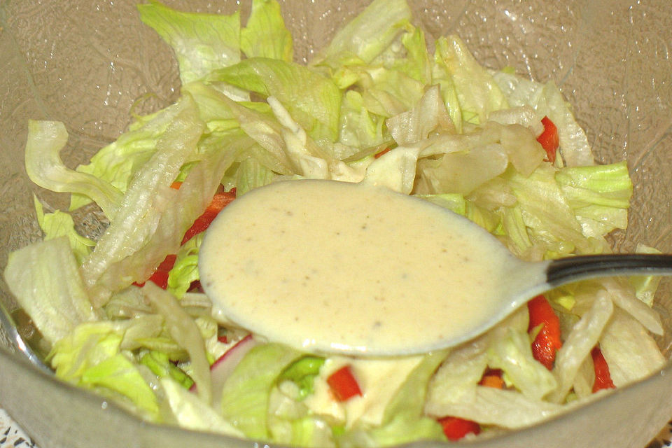 Joghurt-Dressing auf Vorrat