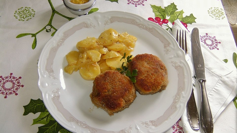 Fleischküchle klassisch paniert-image