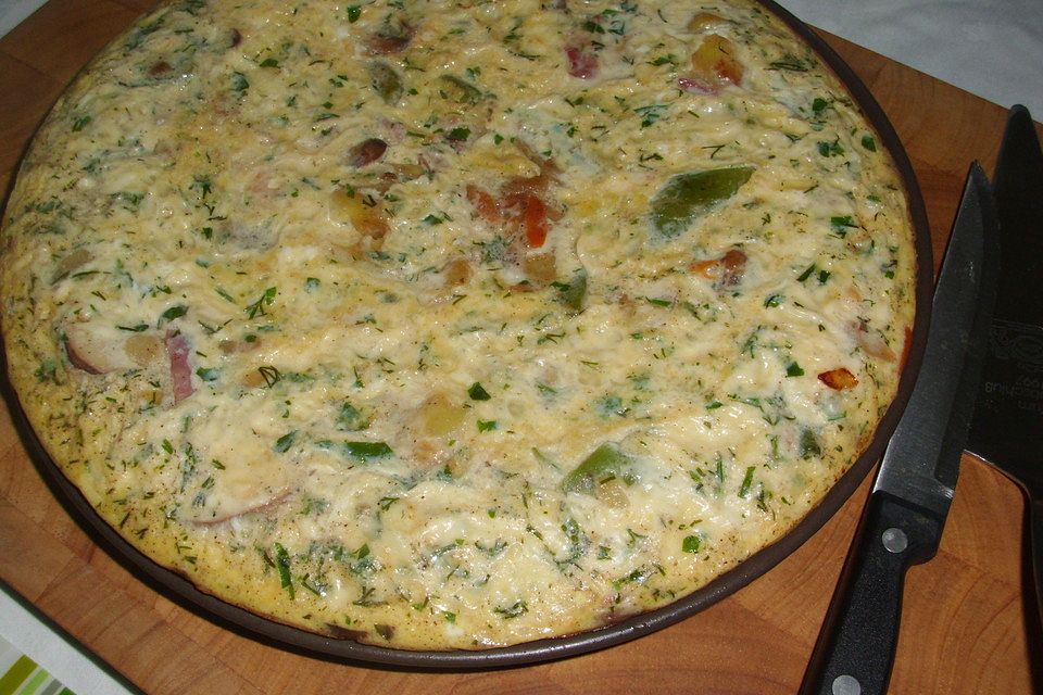 Gemüse - Kartoffel - Omelette