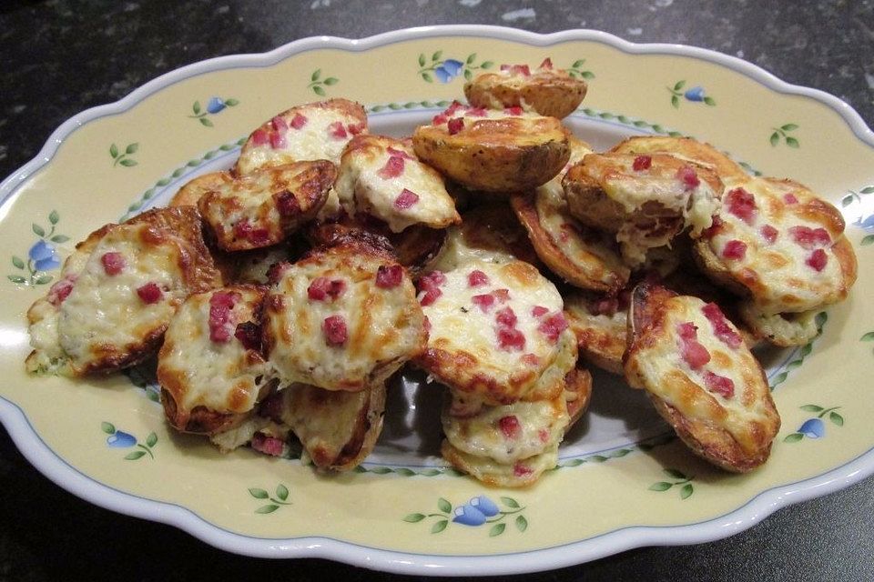 Gebackene Käsekartoffeln Gebackene Käsekartoffeln