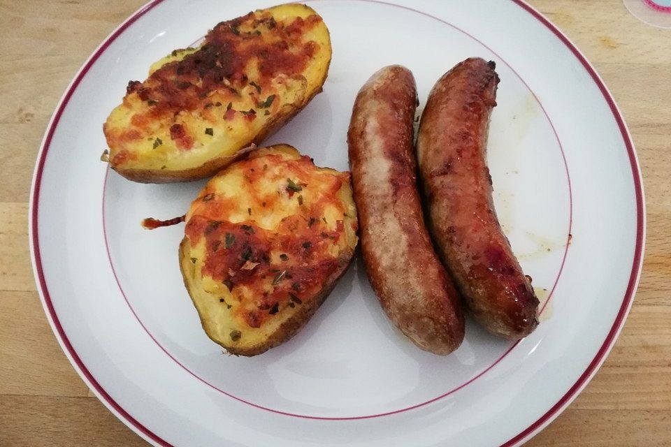 Gebackene Käsekartoffeln Gebackene Käsekartoffeln