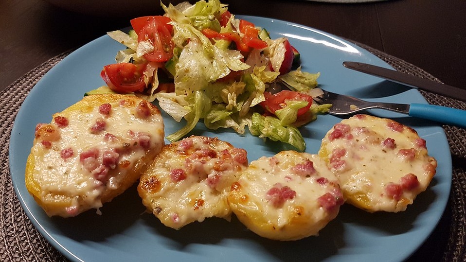 Gebackene Käsekartoffeln von evalima Gebackene Käsekartoffeln von evalima