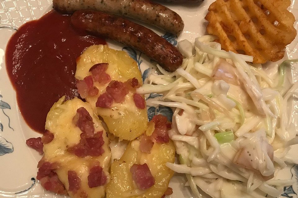 Gebackene Käsekartoffeln Gebackene Käsekartoffeln