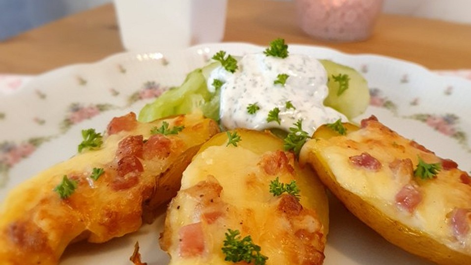 Gebackene Käsekartoffeln von evalima Gebackene Käsekartoffeln von evalima