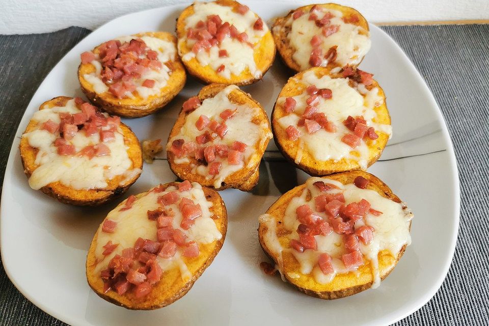 Gebackene Käsekartoffeln Gebackene Käsekartoffeln