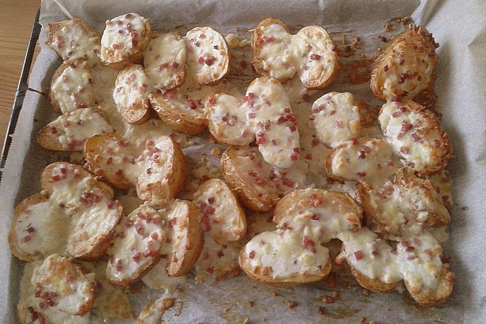 Gebackene Käsekartoffeln Gebackene Käsekartoffeln