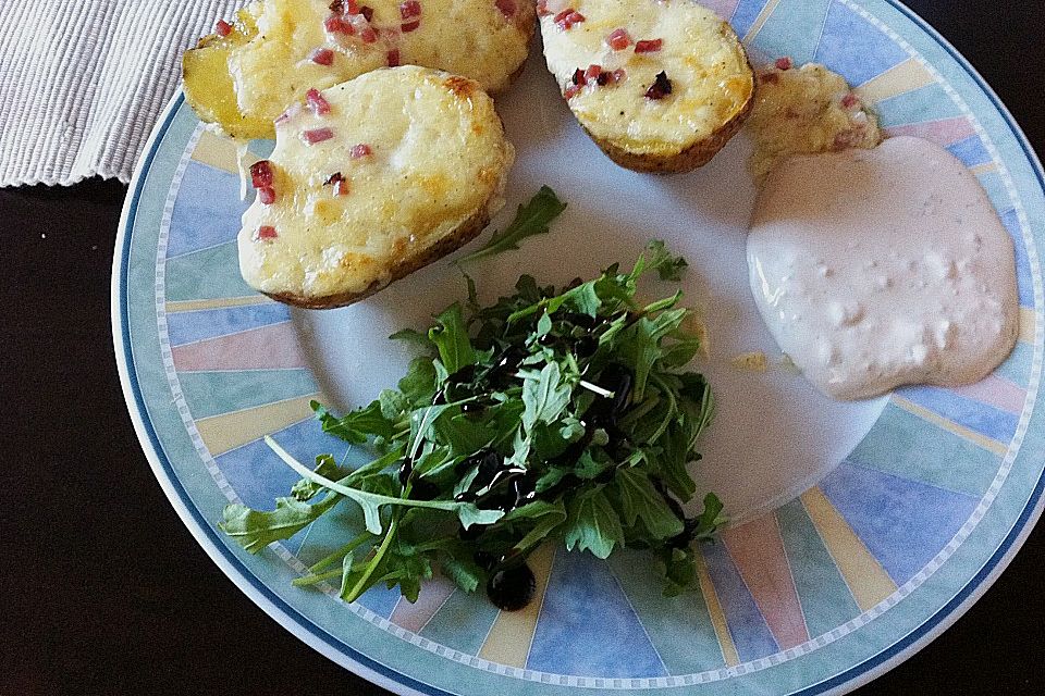 Gebackene Käsekartoffeln Gebackene Käsekartoffeln