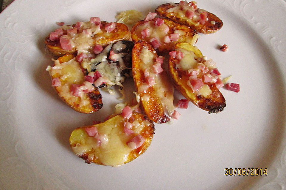 Gebackene Käsekartoffeln Gebackene Käsekartoffeln