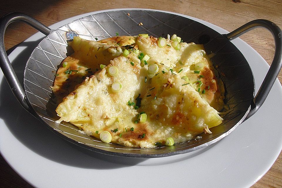 Gebackene Käsekartoffeln Gebackene Käsekartoffeln