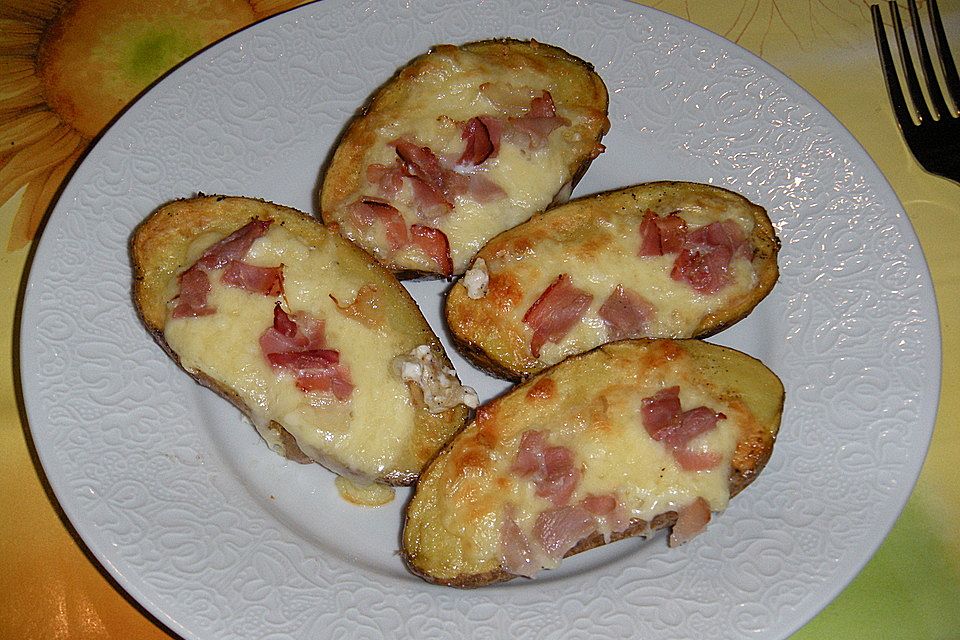 Gebackene Käsekartoffeln Gebackene Käsekartoffeln