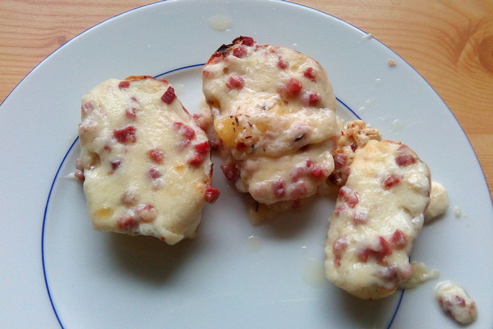 Gebackene Käsekartoffeln Gebackene Käsekartoffeln