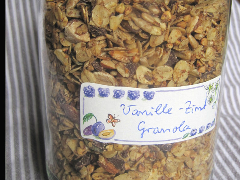 Granola mit Vanille und Zimt von LissyBack| Chefkoch