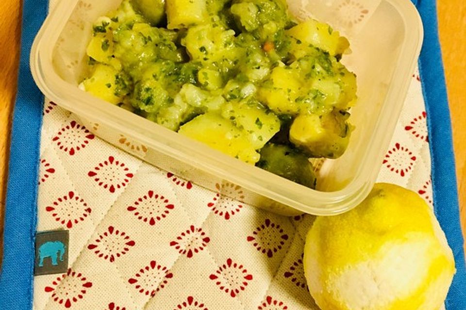 Rosenkohl und Kartoffeln mit Gremolata à la Gabi