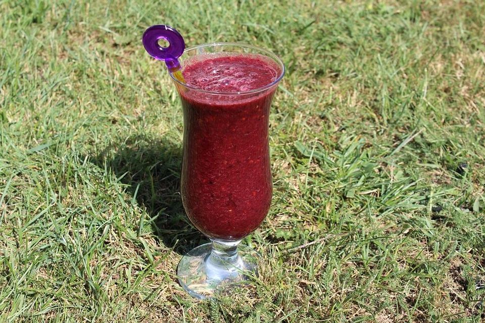 Brombeer-Birnen-Apfel-Smoothie à la Gabi