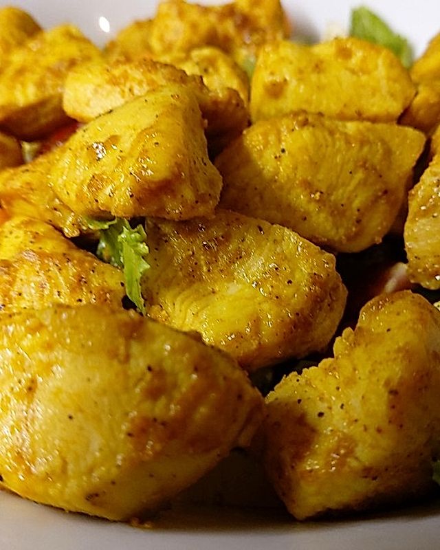 Indische Currymarinade für Hähnchenfleisch