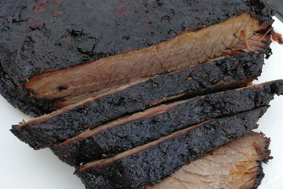 Beef Brisket - Rinderbrust vom Gasgrill