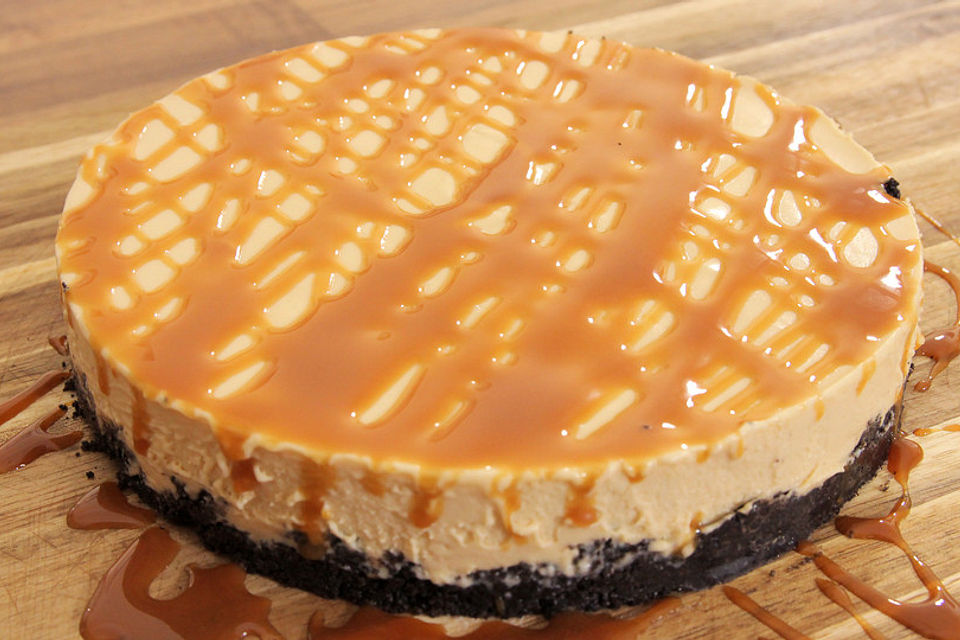 No bake-Dulce de leche Cheesecake