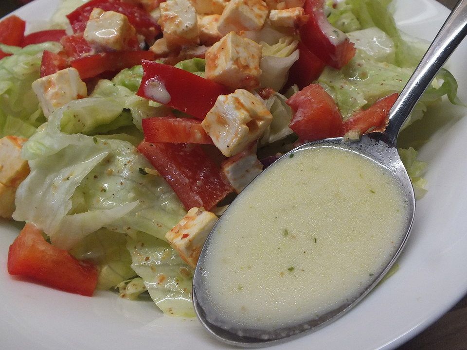 Salatsauce für italienischen Salat von Chrissy168 | Chefkoch
