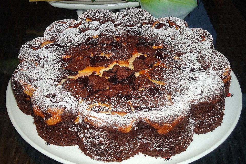 Rotweinpflaumen - Mandel Zupfkuchen Rotweinpflaumen - Mandel Zupfkuchen