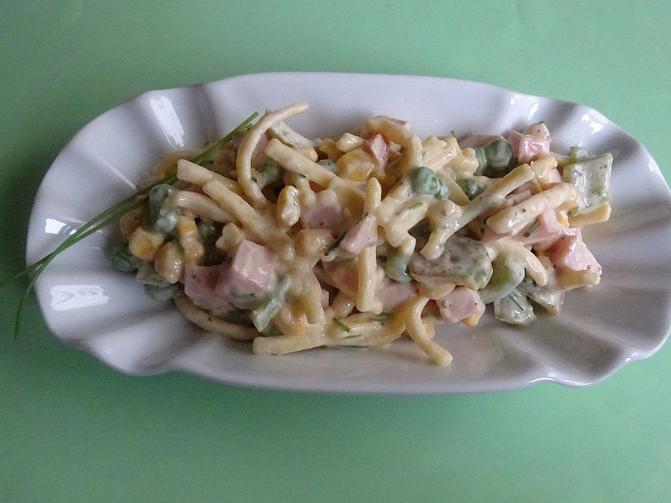 Sternchens Nudelsalat ohne Mayonnaise von SternchenCindyBobby| Chefkoch