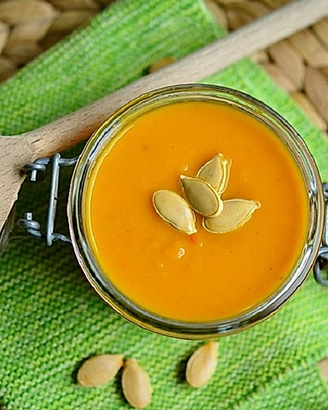 Mango-Kürbissuppe indische Art