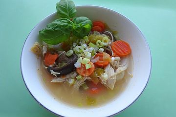 Aromatisches Thai-Süppchen aus dem Crock Pot