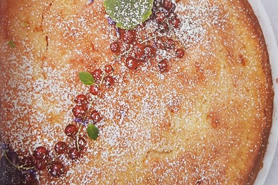 Joghurtkuchen mit Johannisbeeren