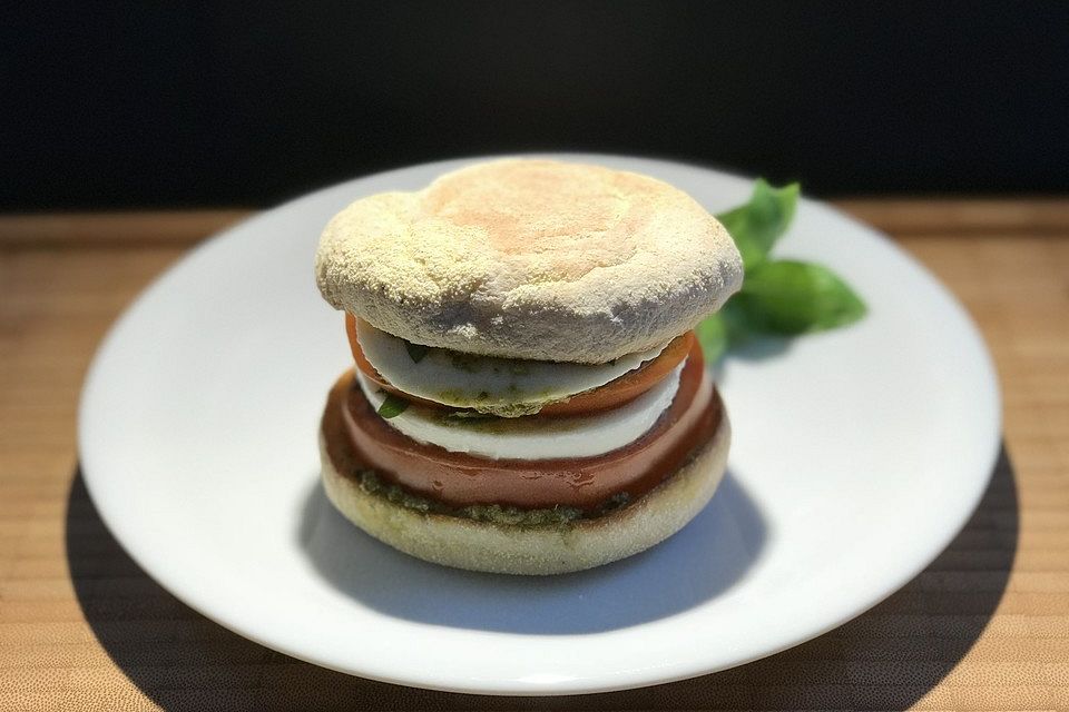 Caprese-Burger