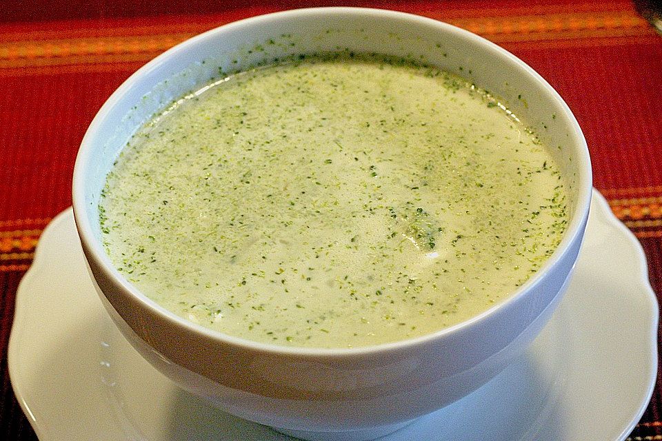 Broccoli - Rahm - Suppe Broccoli - Rahm - Suppe
