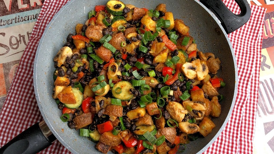 Veganer-Bauern-Brunch