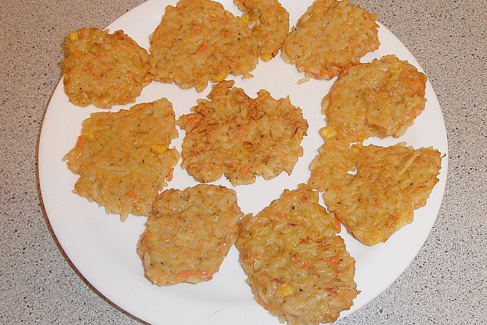 Reis - Pfannkuchen Reis - Pfannkuchen