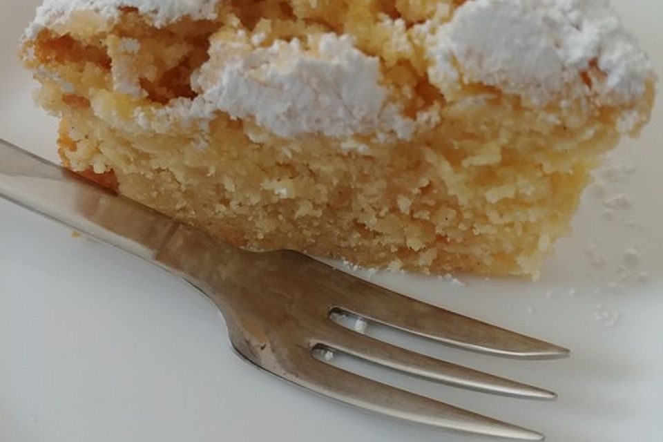 Glutenfreier und veganer Maiskuchen