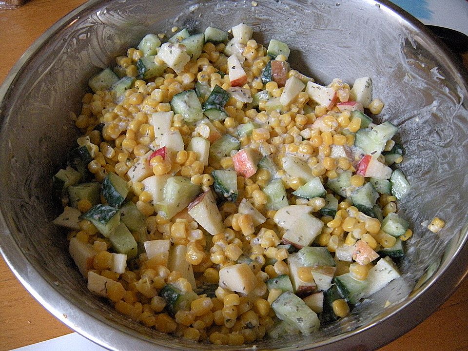 Mais - Apfel - Gurken - Salat von anja6670 | Chefkoch