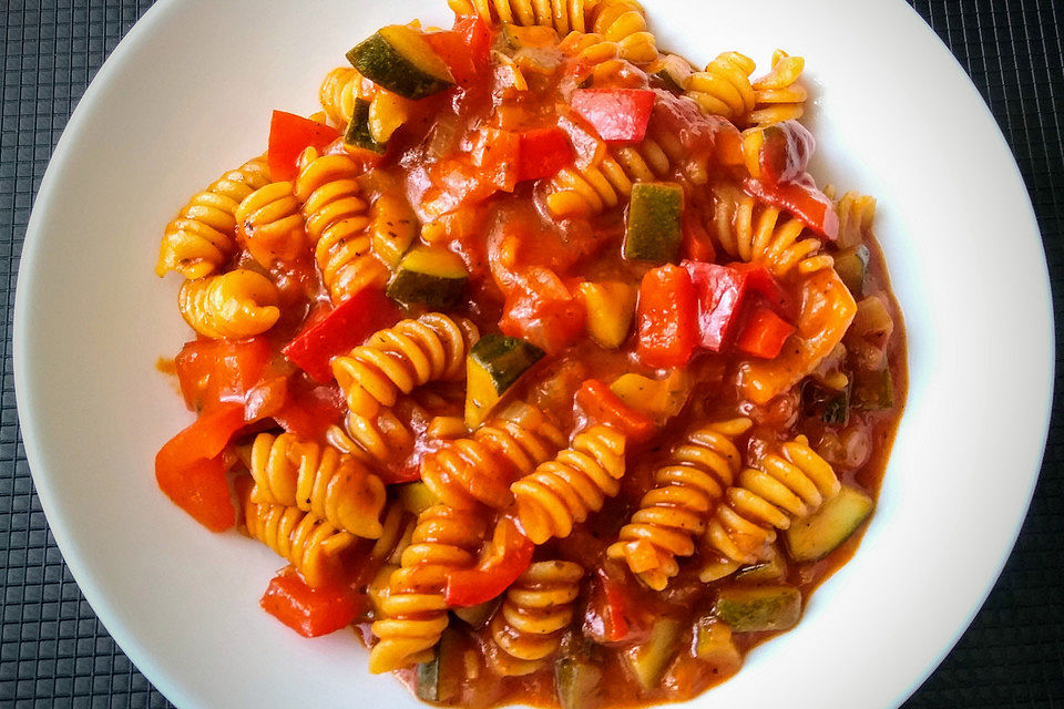 One Pot Pasta vegetarisch