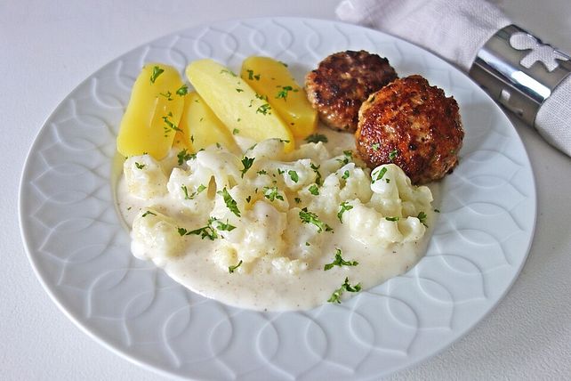 Blumenkohl in heller Soße von Rendric| Chefkoch