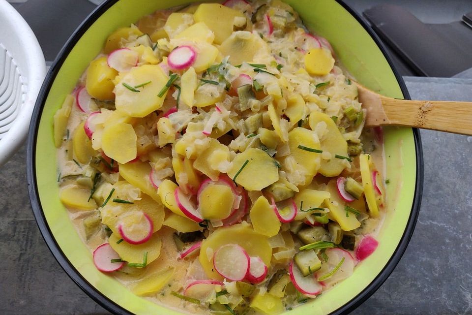 Kartoffelsalat ohne Mayonnaise