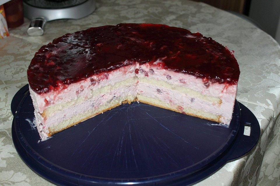 Klaus´ Preiselbeertorte