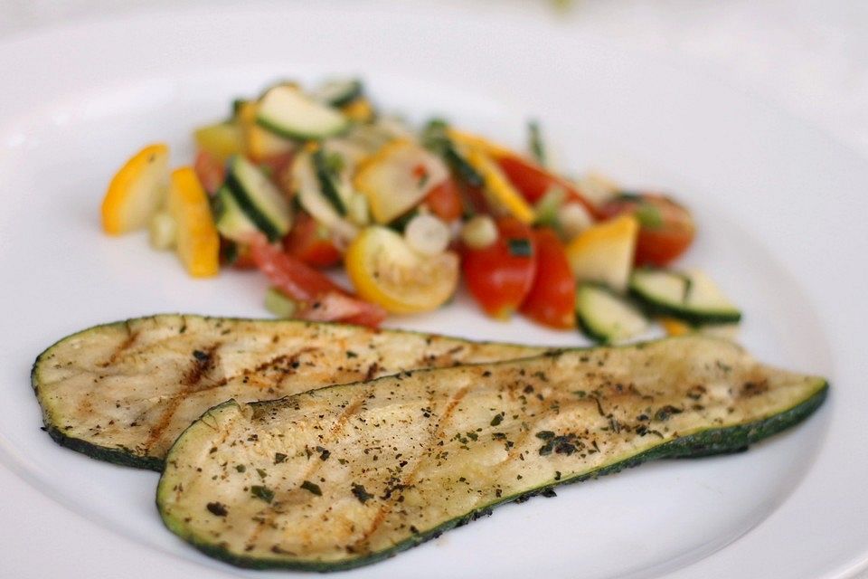 Gegrillte Zucchini