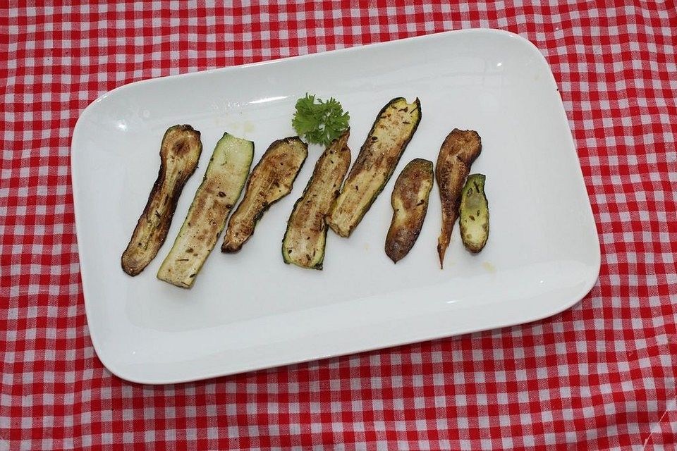 Gegrillte Zucchini