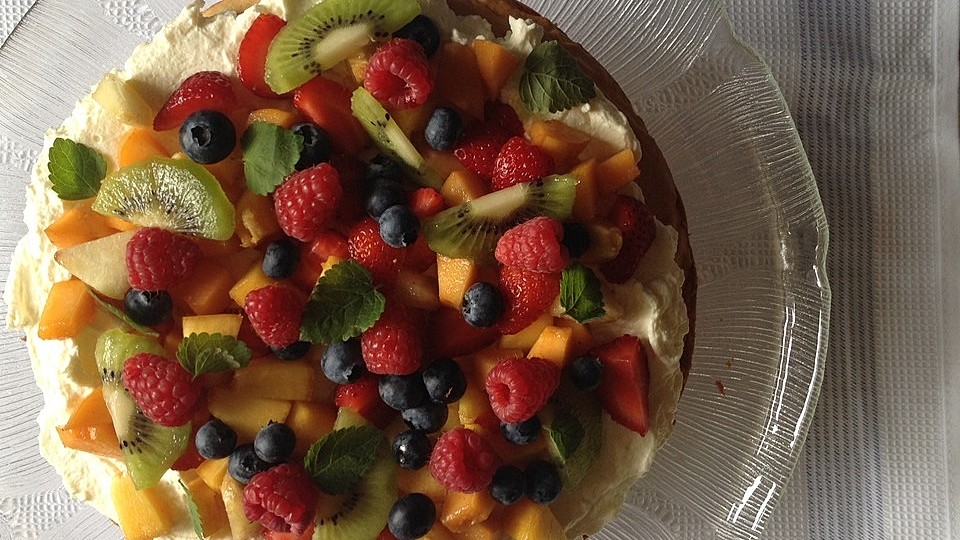 Sommerliche Früchtetorte mit Mascarponecreme von Ullemaus1| Chefkoch