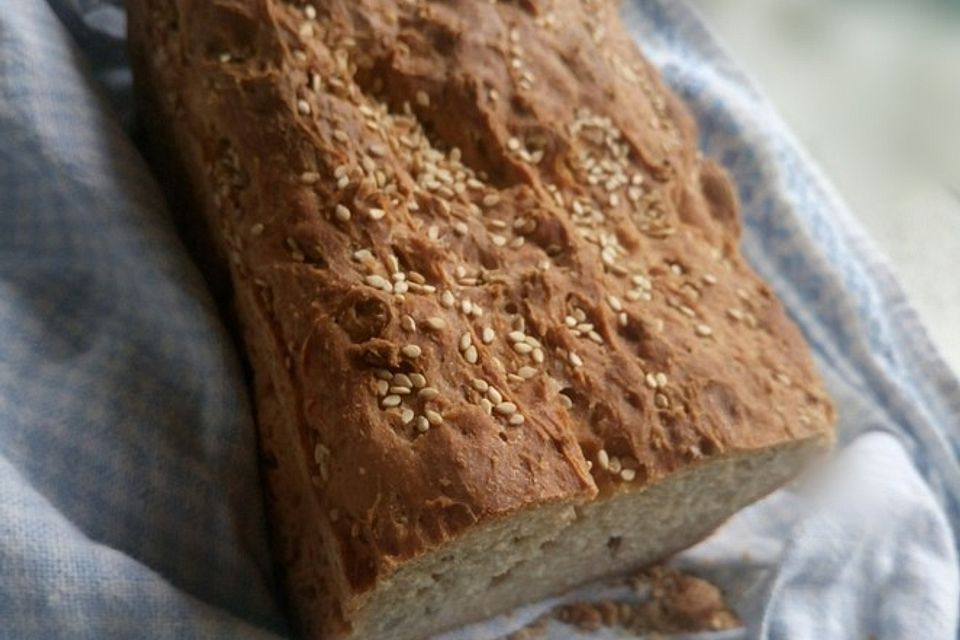 Veganes Dinkel-Vollkorn-Brot