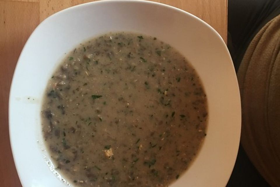 Pilzsuppe