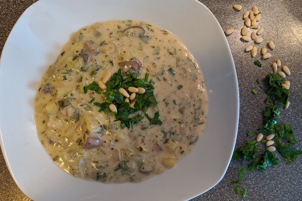 Pilzsuppe