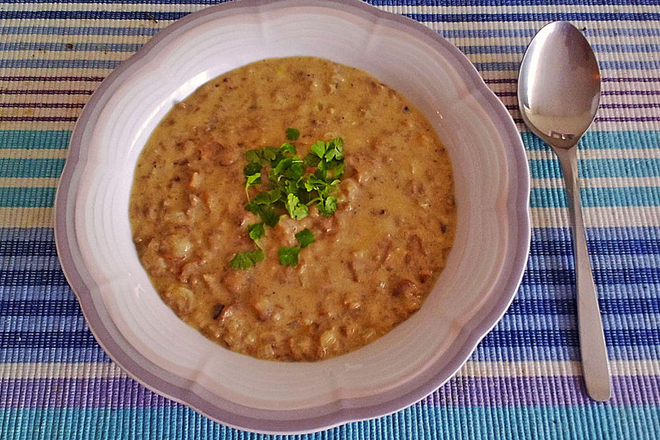 Pilzsuppe