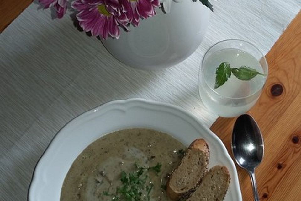 Pilzsuppe