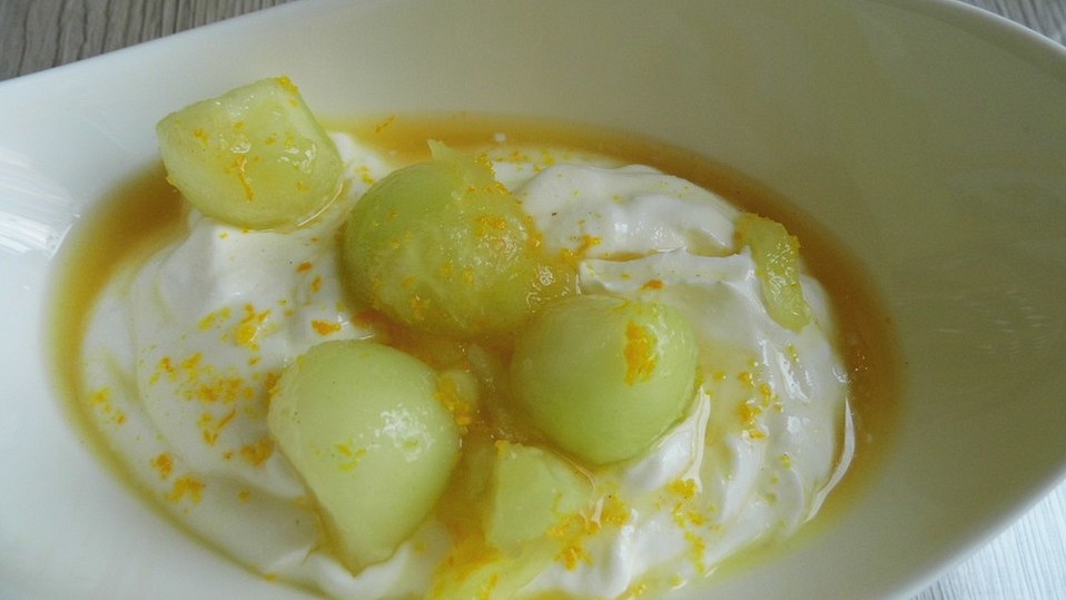 Griechisches Melonendessert von bahnhof1
