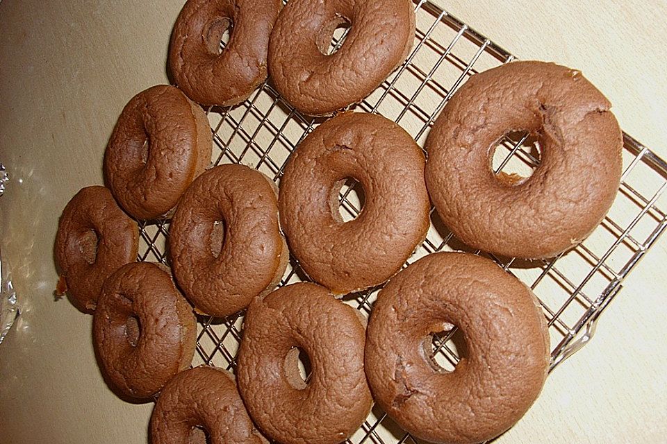 Donuts für die Blechform